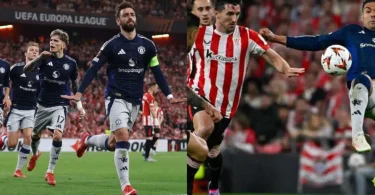 Man United cruise to 3-0 win over Athletic Club in Europa League semi-final first leg