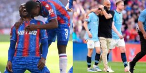 Crystal Palace make history with first-ever trophy as Eberechi Eze, Dean Henderson star in FA Cup final upset
