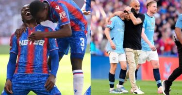 Crystal Palace make history with first-ever trophy as Eberechi Eze, Dean Henderson star in FA Cup final upset