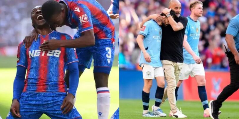 Crystal Palace make history with first-ever trophy as Eberechi Eze, Dean Henderson star in FA Cup final upset