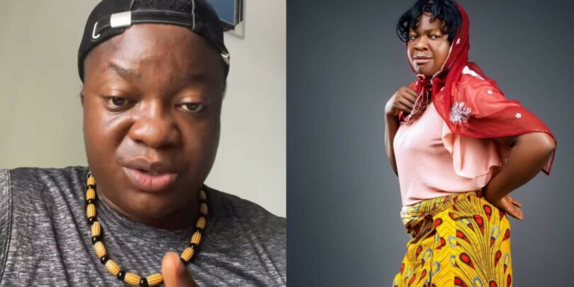 Skit maker, Mama Uka blows hot as he addresses men sliding into his DM