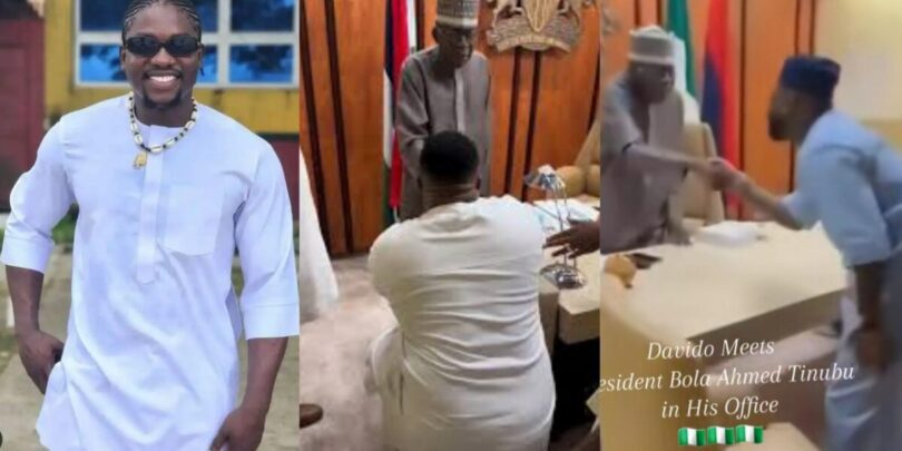 Verydarkman reacts to Davido, Cubana Chief Priest meeting with President Tinubu