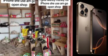 Man baffled as girlfriend opens shop with money he gave her to buy iPhone