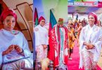 “Politics is calling you” – Fans react as Mercy Johnson shares photos from her visit to Plateau State with Speaker of House of Representatives wife