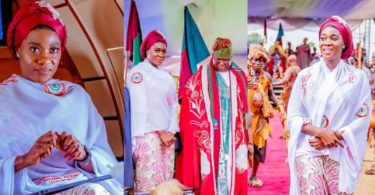 “Politics is calling you” – Fans react as Mercy Johnson shares photos from her visit to Plateau State with Speaker of House of Representatives wife