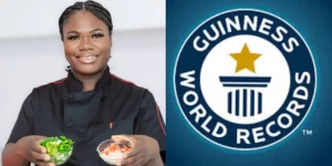 Liberian-Australian chef breaks Guinness World Record after cooking non-stop for 140 hours
