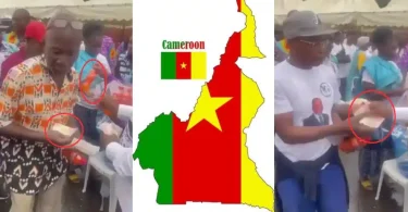 Cameroon voters allegedly collect juice and less than  to vote 92-year-old who ruled for 40 years