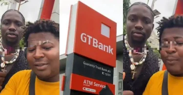 Fresh video captures VeryDarkMan moments before arrest outside GTBank