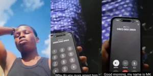 Man calls GTBank customer service to ask why VeryDarkMan was arrested
