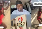 Man protests VeryDarkMan’s arrest, tells EFCC to exchange him with Tinubu and Akpabio