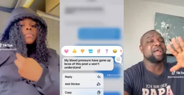 Lady exposes 43-year-old man, calls him desperate for asking her out