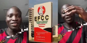 Man narrates how EFCC broke into his compound at 3am, neighbors ran and jumped fence
