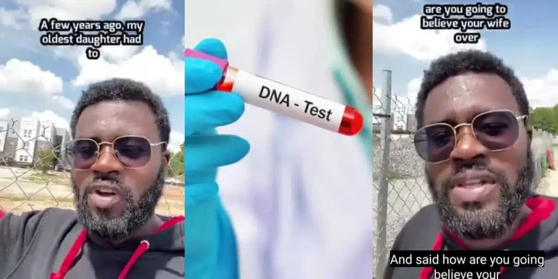 Man discovers he’s not the father of his 4 kids after daughter’s school requests DNA test