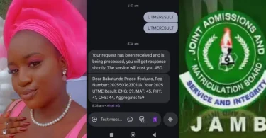 Lady calls out JAMB as brother who scored 278 in first trial gets 169 in 2025 UTME