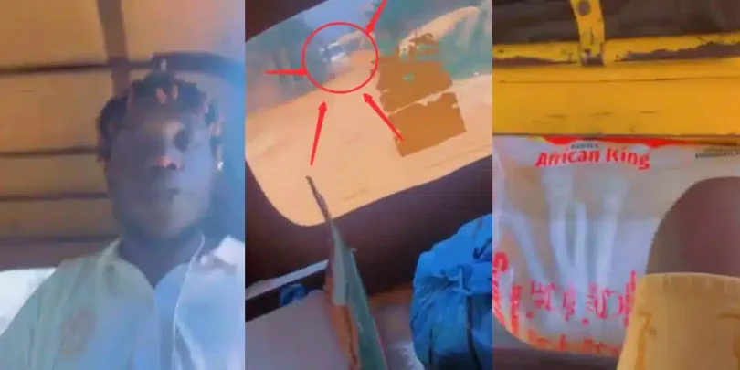 Man alleges being followed by police for buying a bag of rice