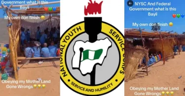 Corps member slams FG after seeing school posted to by NYSC