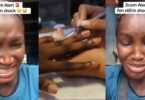 Nail tech weeps as customer flees without paying ₦23,500 after fixing nails and lashes