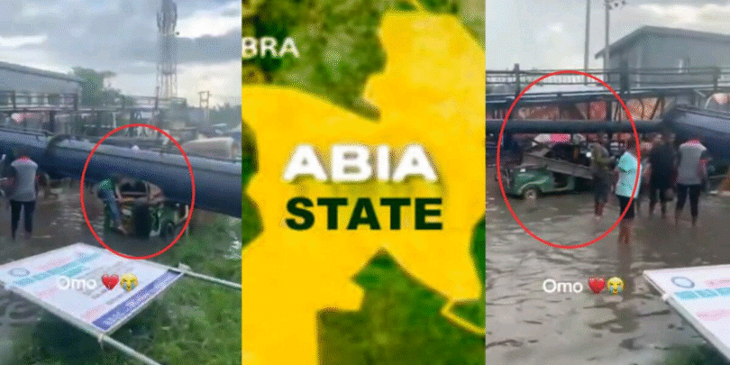 Multiple dead as billboard collapses on people in Abia state