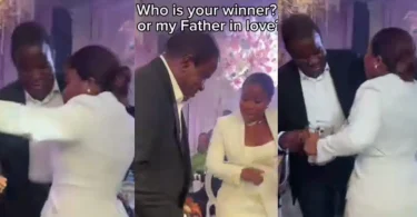 Veekee James faces backlash for dancing with her father-in-law