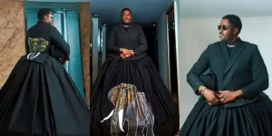 Desmond Elliot’s outfit at AMVCA raises concerns
