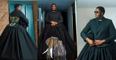 Desmond Elliot’s outfit at AMVCA raises concerns