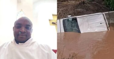 Tears flow as Reverend Father passes away in a bridge collapse