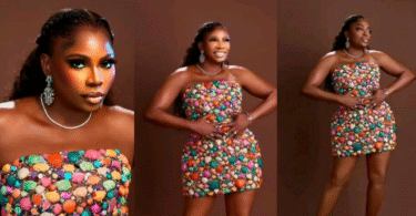 Funke Akindele reacts as hair vendor photoshops her photos from Priscilla Ojo, Juma Jux’s wedding finale