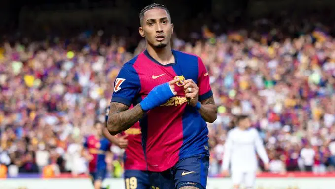 Barcelona near contract extension for Ballon d’Or contender Raphinha