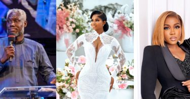 Pastor Slams Veekee James For Claiming Holy Spirit Inspired Her To Make Priscilla Ojo’s Wedding Gown
