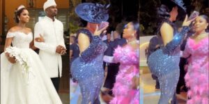 Curvy guest steals spotlight at Priscilla, Juma Jux’s wedding in Tanzania
