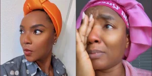 Chioma Chukwuka breaks down in tears after AMVCA Best Actress win
