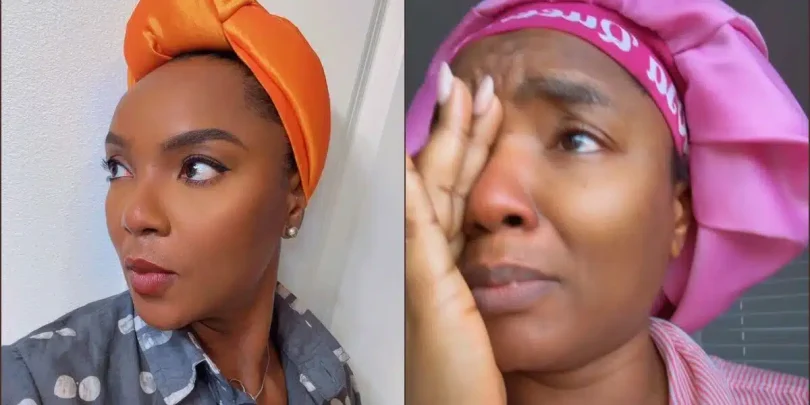 Chioma Chukwuka breaks down in tears after AMVCA Best Actress win