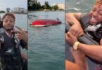 Content creator Rinaboy Riri shares terrifying jet ski experience