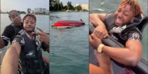 Content creator Rinaboy Riri shares terrifying jet ski experience
