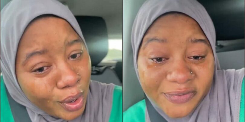 Woman cries out after gold worth millions goes missing, calls out courier