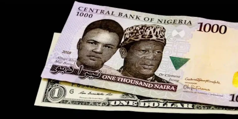 Naira falls to N1,612/ at official market