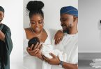 Social commentator, J.J Omojuwa and wife celebrates the arrival of their first child
