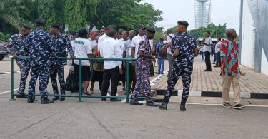 VIDEO: Workers mark May day with rally at Eagle Square