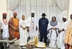 Ooni of Ife Visits Former President Goodluck Jonathan in Bayelsa
