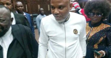 Judge Bars Kanu’s Sister-in-law from Court