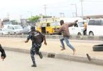 Suspect Gunned Down for Attacking Officers with Dangerous Weapons While Trying to Free Colleague