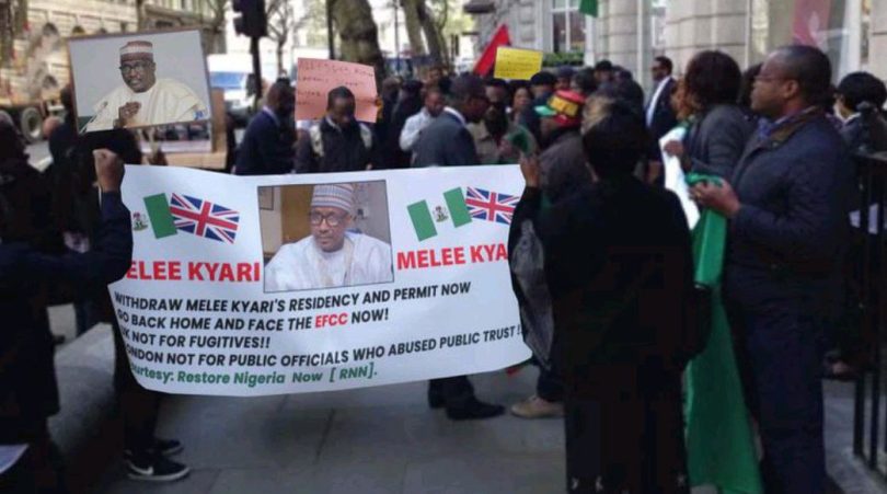 Protest hits London as Nigerians ask Home Office, High Commission to deport Kyari