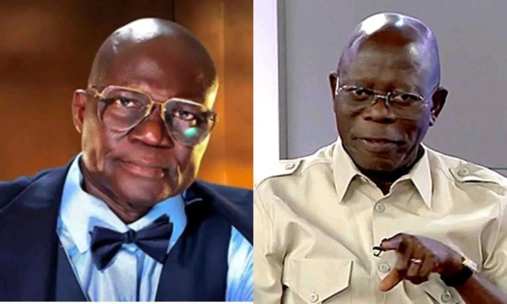 ‘Don’t hide behind TV, let’s settle it on street’ – Oshiomhole dares Abati