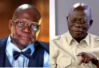 ‘Don’t hide behind TV, let’s settle it on street’ – Oshiomhole dares Abati