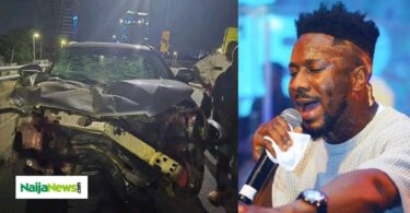 Gospel Singer, Peterson Okopi Cheats Death In Ghastly Car Accident [Photos]