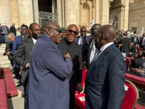JUST IN: “I’m the Head of the Nigerian Delegation” – Tinubu Tells Peter Obi in Rome