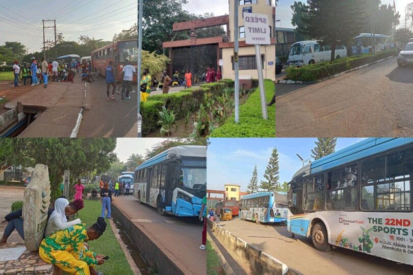 Ogun athletes protest over allowances, ground activities at Gateway games