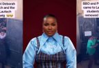 Moment Lautech Crowd Removes Gospel Singer, Pelumi Deborah’s Wig