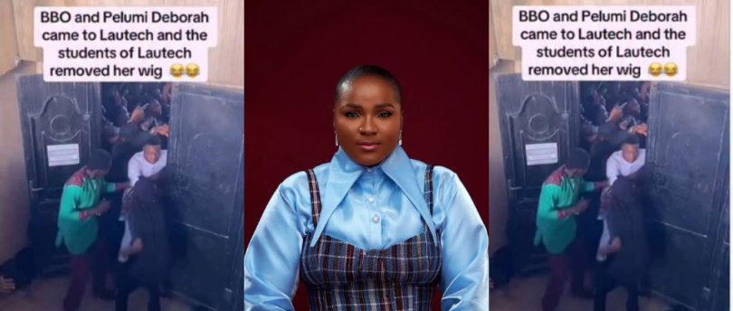 Moment Lautech Crowd Removes Gospel Singer, Pelumi Deborah’s Wig