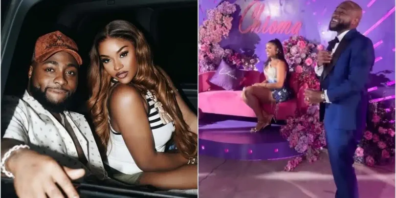 “You give me strength, life, wisdom” — Davido hails wife at 30th birthday party